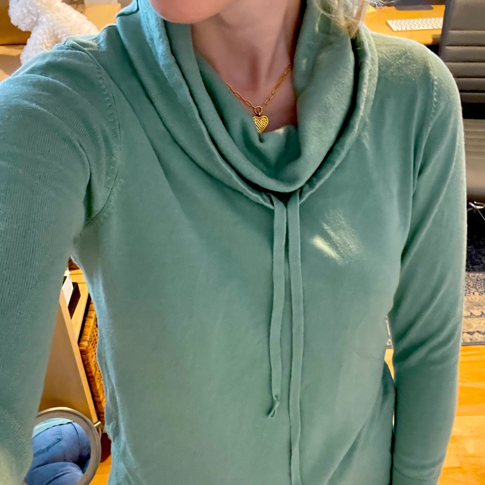 Green sweater